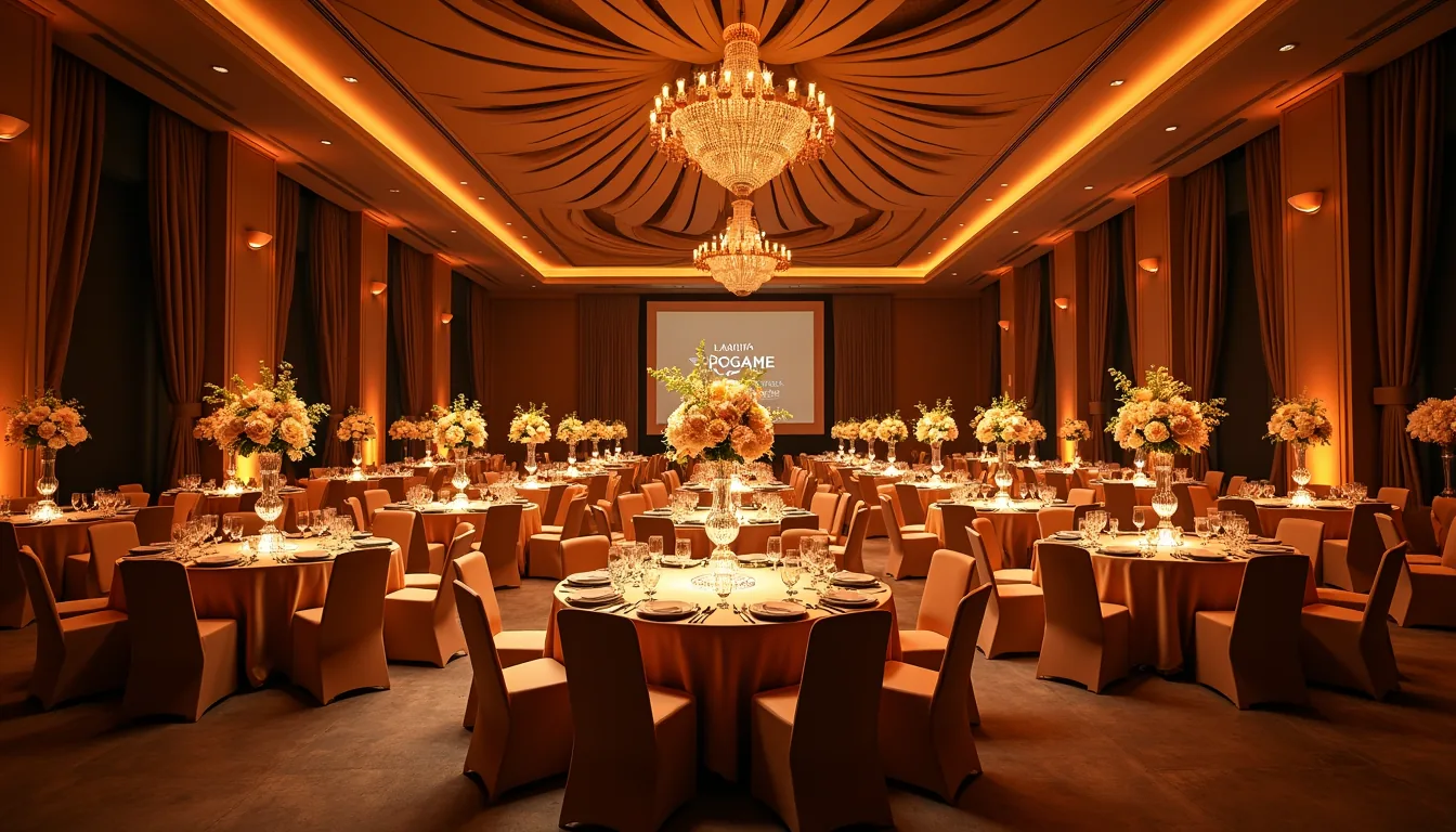 Gala Dinner Decoration in Dubai: A Planner’s Playbook