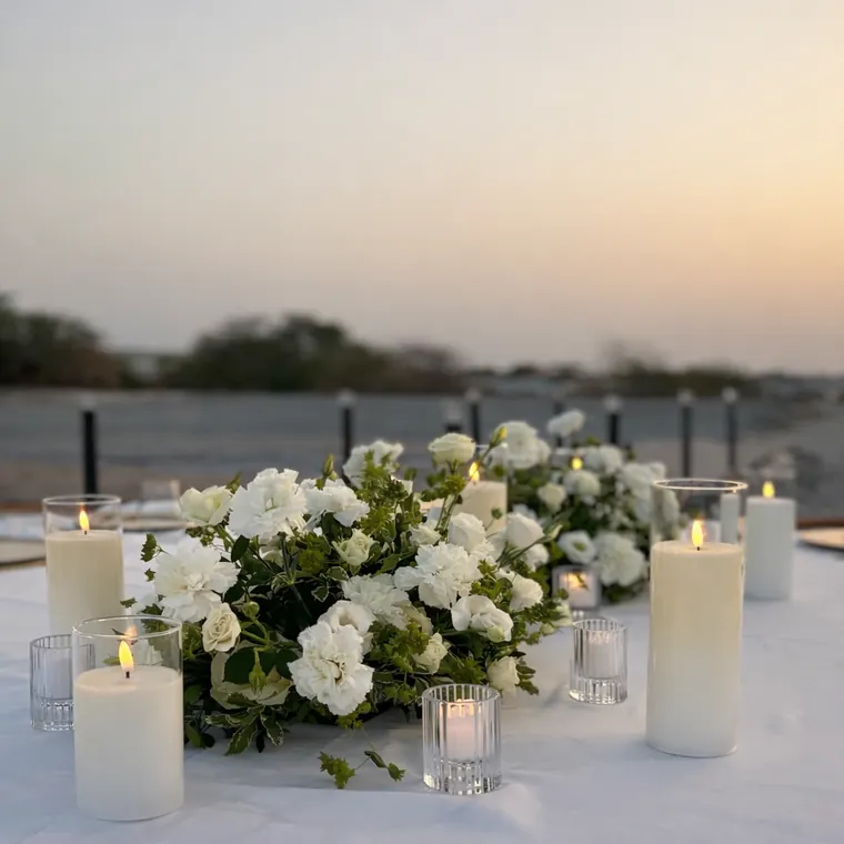 Floral Supply at Imkan Private Dinner